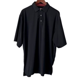 FootJoy Golf Black Polo Size XL